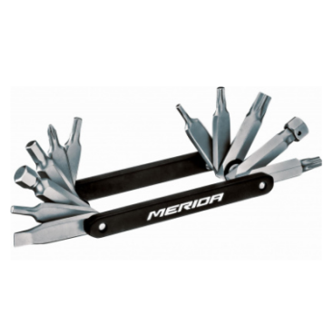Мультитул Merida, ножик ,12in1 High-end Mini Tool for tool Box 80гр. Black/Grey, 2137005198