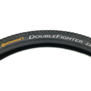 Велопокрышка Continental Double Fighter 3, 27.5x2.0", (845 гр), черная, 01012370000