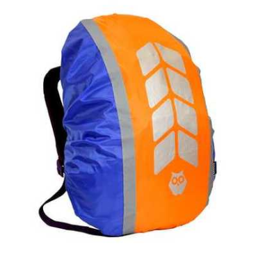 Фото Чехол на рюкзак COVA/PROTECT "МИКС", цвет вас-к-оранж, объем 20-40 л, 555-502