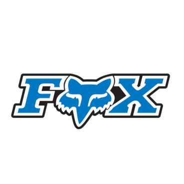Наклейка на велосипед Fox Corporate, 3", Blue, 14904-002-OS