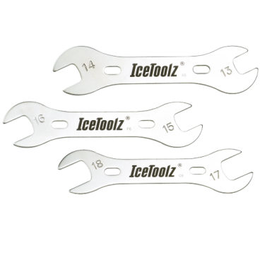 Фото Ключ конусный Ice Toolz, с рукояткой, 13/14mm+15/16mm+17/18mm, 37X3