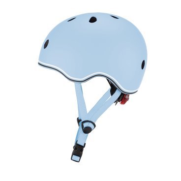 Шлем велосипедный Globber GO UP LIGHTS, детский, пастельно-синий