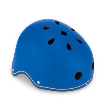 Шлем велосипедный Globber PRIMO LIGHTS, детский, синий