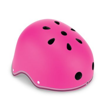 Шлем велосипедный Globber PRIMO LIGHTS, детский, розовый