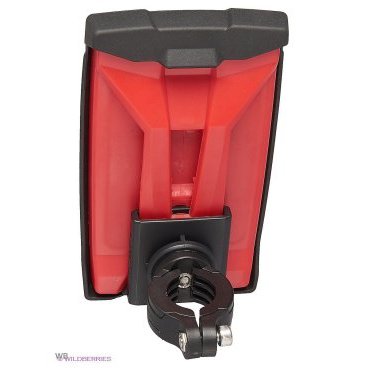 Чехол для смартфона BI KASE Flash, на руль, водонепроницаемый, красный, 1040