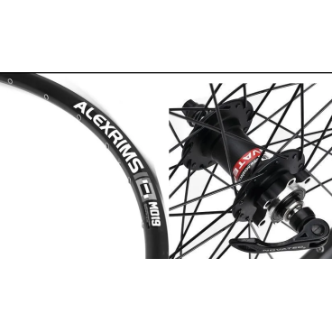 Фото Колесо велосипедное ALEXRIM DM-19,29", переднее, алюминиевая втулка, на промподшипниках, дисковая, эксцентрик, УТ0001668