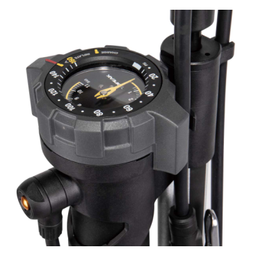 Велонасос TOPEAK JoeBlow Booster w/SmartHead DX3 (plastic pump head w/metal lever & valve cap), наполный, TJB-BST3
