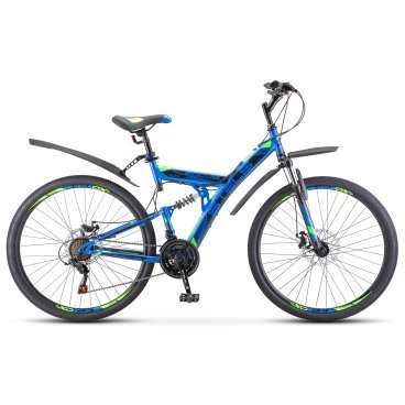 Двухподвесный велосипед STELS Focus MD 21-sp V010 27.5" 2020, LU083834