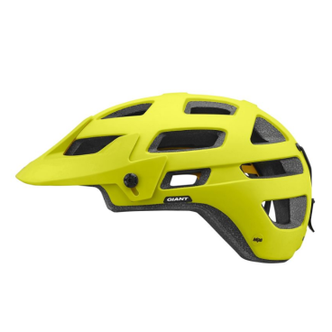 Шлем велосипедный GIANT RAIL, с технологией MIPS, матовый желтый/черный, 800000960