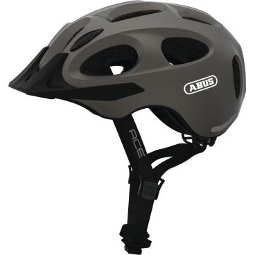 Шлем велосипедный ABUS Youn-I-Ace, metallic silver, 2021, 05-0081822