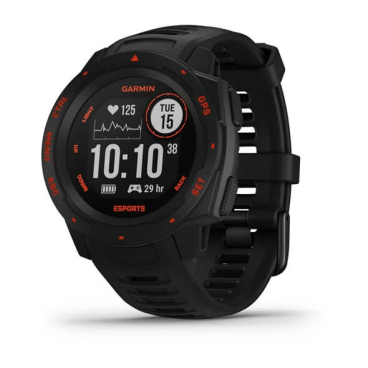 Фото Смарт-часы Garmin Instinct Esports Edition, GPS Watch, WW, Black Lava, 010-02064-72