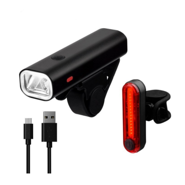 Фото Фонари велосипедные Briviga USB Bike Light Set, комплект (передний+задний, EBL-3304+EBL-3303