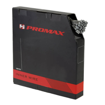 Фото Тросик тормоза PROMAX 2000PG, ROAD ниппель 6х9 мм, 1,5х2200 мм, серебристый, 5-372078
