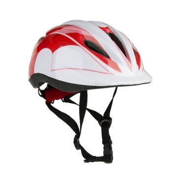 Фото Шлем велосипедный Maxiscoo, детский, красный