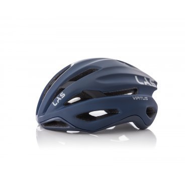 Фото Шлем велосипедный LAS Virtus LIMITED EDITION, матовый черный с синим, 2020, LB00020020 231S-M