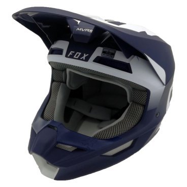 Фото Велошлем Fox V1 Werd Helmet, Navy, 2020-УЦЕНКА