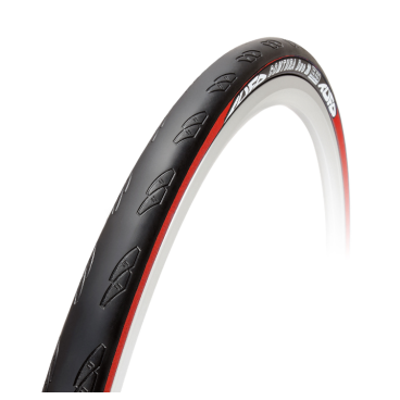 Фото Покрышка велосипедная Tufo Comtura DUO, 700x28C, кевлар, 250 гр, чёрный/красный, CLI1H1608121