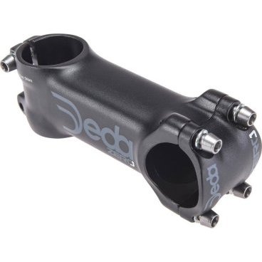 Вынос руля велосипедный Deda Elementi ZERO, 90 mm, Alloy 6061, black on black, DZERO090