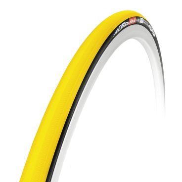 Фото Покрышка-трубка велосипедная Tufo Elite S3, 23 мм, < 225g, чёрный/жёлтый, GAL1P1705113