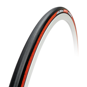Фото Покрышка-трубка велосипедная Tufo S33 PRO, 28", 21 мм,  чёрный/красный, GAL1H0901011