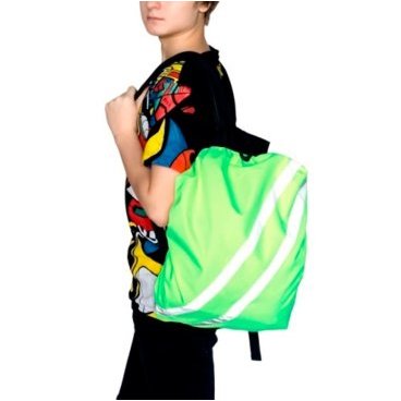 Фото Чехол на рюкзак Светлячок, водонепроницаемый, с пропиткой, 36х48см, 25-35 литров, FFF20099