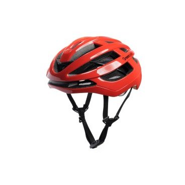 Фото Шлем велосипедный Green Cycle ROCX, взрослый, IN-MOLD, темно-оранжевый глянец, HEL-31-73
