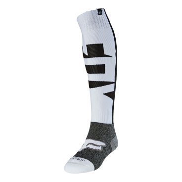 Носки велосипедные Fox Coolmax Oktiv Thick Sock, Black/White, 2021, 25897-018-L