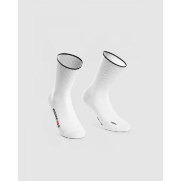 Носки велосипедные ASSOS RSR Socks, унисекс, Holy White, P13.60.675.57.0