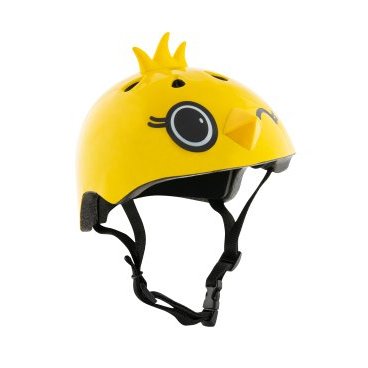 Фото Шлем велосипедный HUDORA Kiki, защитный, детский, жёлтый