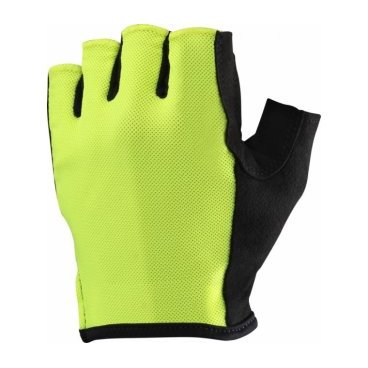 Перчатки велосипедные MAVIC ESSENTIAL, короткий палец, жёлтый/чёрный, 2021, LC1112000