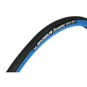 Покрышка велосипедная MICHELIN DYNAMIC SPORT, 23-622 (700X23C), SW, 30TPI, синий, 512815