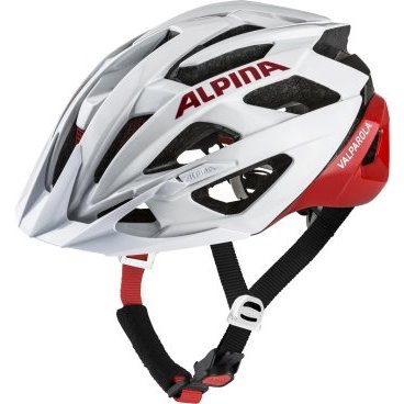 Велошлем Alpina Valparola, White/Red Gloss, 2021, A9721_10
