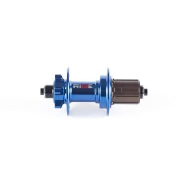 Велосипедная втулка RIDE Trail QR, задняя, под кассету, 32h, эксцентрик, голубой, RRT32135LBL