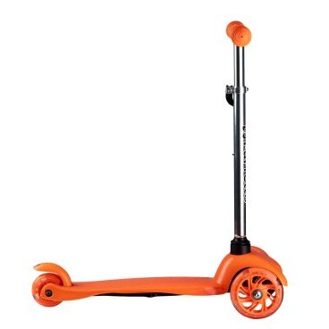 Самокат Farfello WX-MINI-881, детский, трёхколёсный, нагрузка до 60 кг, orange/оранжевый