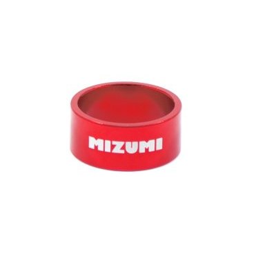 Кольцо проставочное Mizumi, для выноса, алюминий, высота 15 мм, красный, MZM-15-RED
