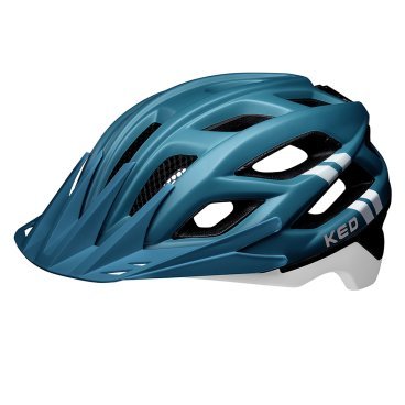 Фото Шлем велосипедный KED Companion, Blue White Matt, 2021, 11103894486