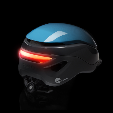 Шлем велосипедный KED Mitro UE-1, Blue Grey, 2020, 11203054096