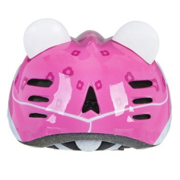 Шлем велосипедный STG MV7-CAT, детский/подростковый, розовый