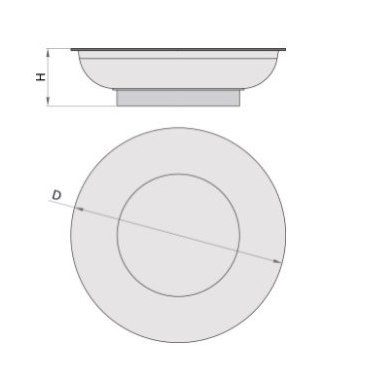 Тарелка магнитная UNIOR, для инструментов и мелких деталей, диаметр 150 мм, 2086