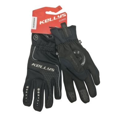 Перчатки велосипедные KELLYS COLDBREAKER, зимние, черный, FKE18662