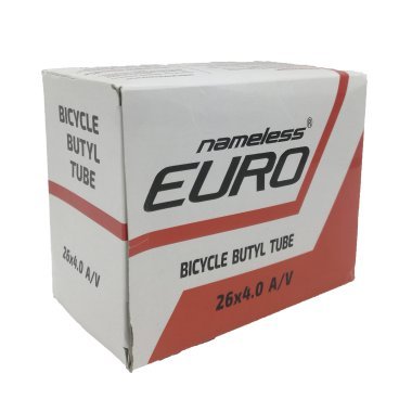 Камера велосипедная Евро, FAT, 26X4.0, ниппель A/V 35 мм, Е26X4.0A/V