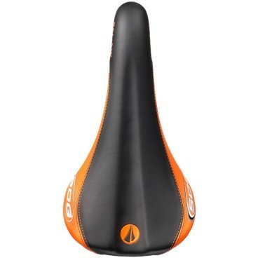 Фото Седло велосипедное SDG Bel-Air, RL Cro-Mo, 270х140 мм, Black/Orange, 06138DS