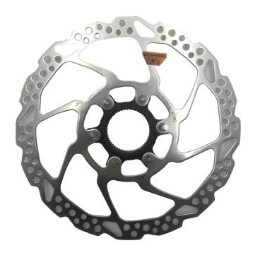 Ротор велосипедный Shimano RT54, 180мм, C.Lock, только для пласт колод ESMRT54M