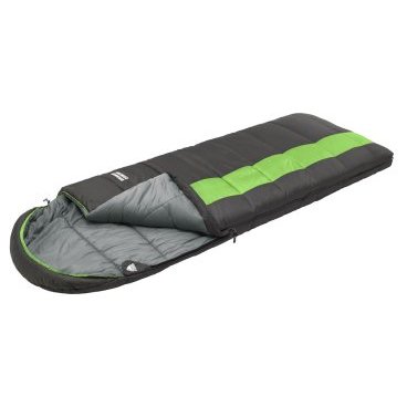Спальный мешок TREK PLANET Dreamer Comfort, с левой молнией, серый/зеленый, 70387-L