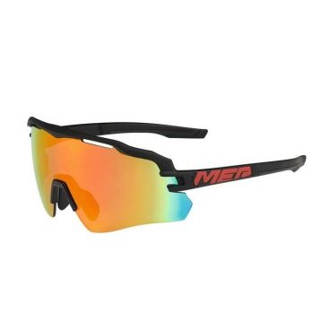 Фото Очки велосипедные Merida Race Sunglasses, 35 гр, оправа пластик, Matt Black/Red, 2313001301