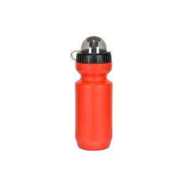 Фото Велофляга V-GRIP V-S550, 550 мл, пластик, с клапаном, красная, V-S550 red