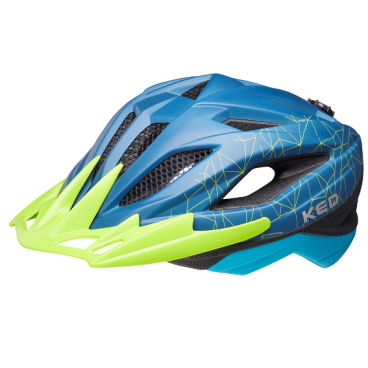 Шлем велосипедный KED Street Junior MIPS, детский, Blue Green, 2020