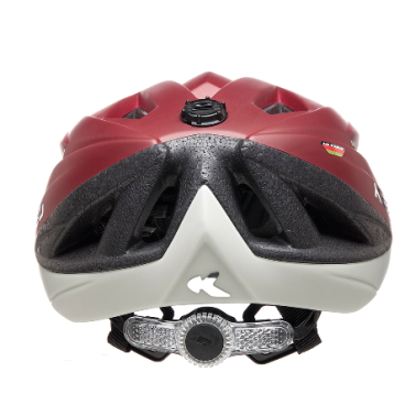 Шлем велосипедный KED Street Junior Pro, детский, Merlot Ash Matt, 2021