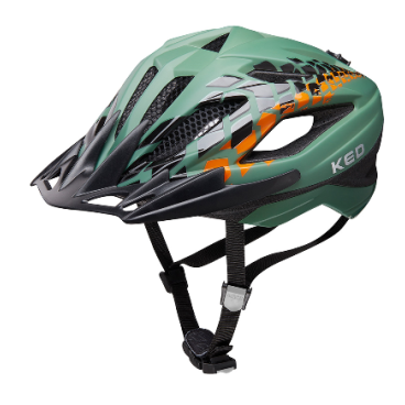 Шлем велосипедный KED Street Junior Pro, детский, Olive, 2021
