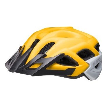 Шлем велосипедный KED Status Junior, детский/подростковый, Yellow Black Matt, 2021